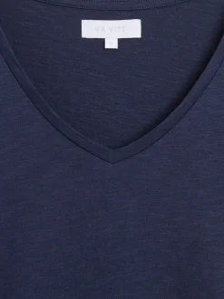 Ava v-hals t-skjorte