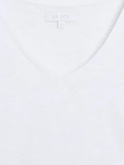 Ava v-hals t-skjorte