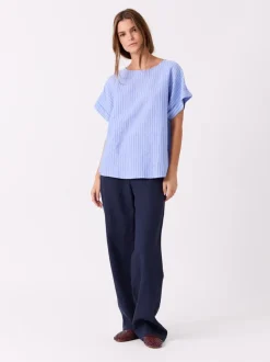 Charleen stripet topp
