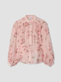 Elessar blomster bluse
