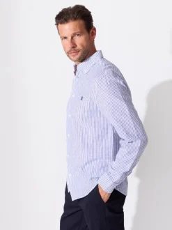 Elia skjorte i linblanding