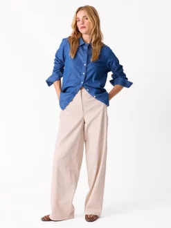 JP Basic denimskjorte