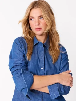 JP Basic denimskjorte