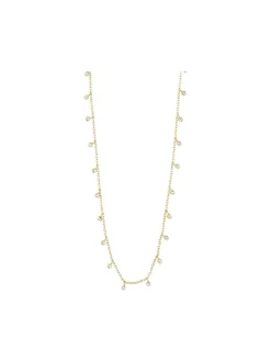 Maja Crystal Multi Drops Neckl