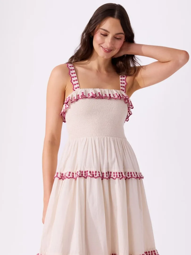 Malina stroppekjole