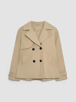 Mila kort trenchcoat