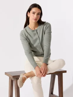 Olea cardigan i merinoblanding