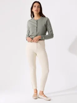 Olea cardigan i merinoblanding