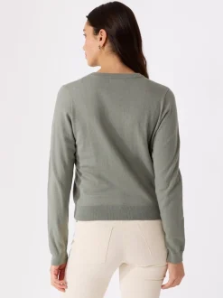Olea cardigan i merinoblanding