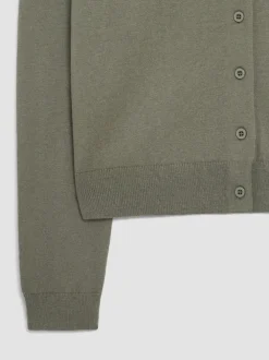 Olea cardigan i merinoblanding