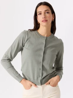 Olea cardigan i merinoblanding