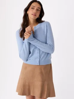 Olea cardigan i merinoblanding