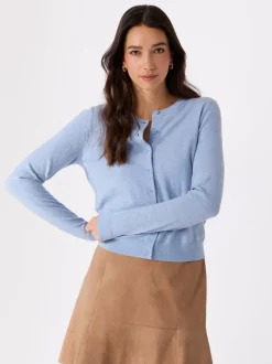 Olea cardigan i merinoblanding