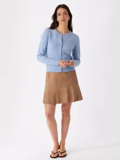 Olea cardigan i merinoblanding