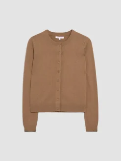 Olea cardigan i merinoblanding