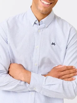 Oxford stripet skjorte