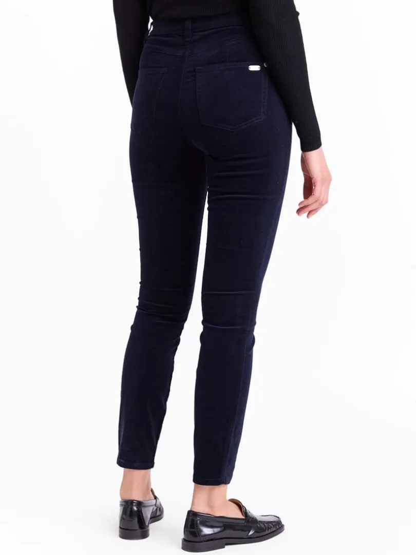 Paris zip cordbukse