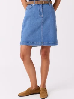 Patty denim skjørt
