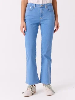 Sabine cropped flared jeans