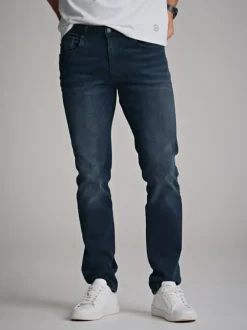 Slim Steve BlueBlack Stretch Jeans