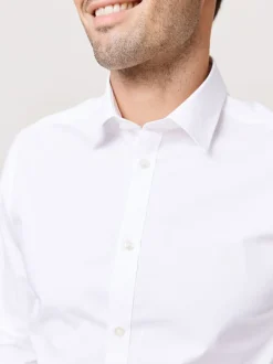 Slim stretch skjorte