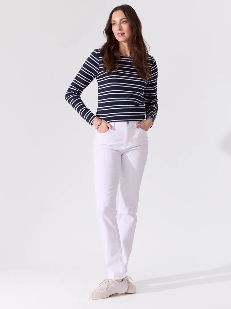 Sophia straight jeans