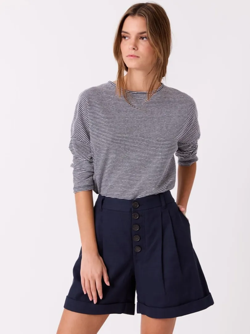 Tina stripet topp