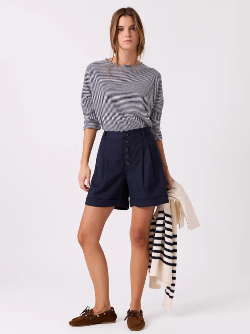 Tina stripet topp