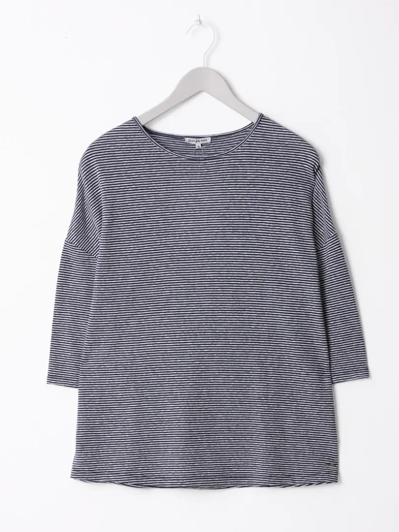 Tina stripet topp